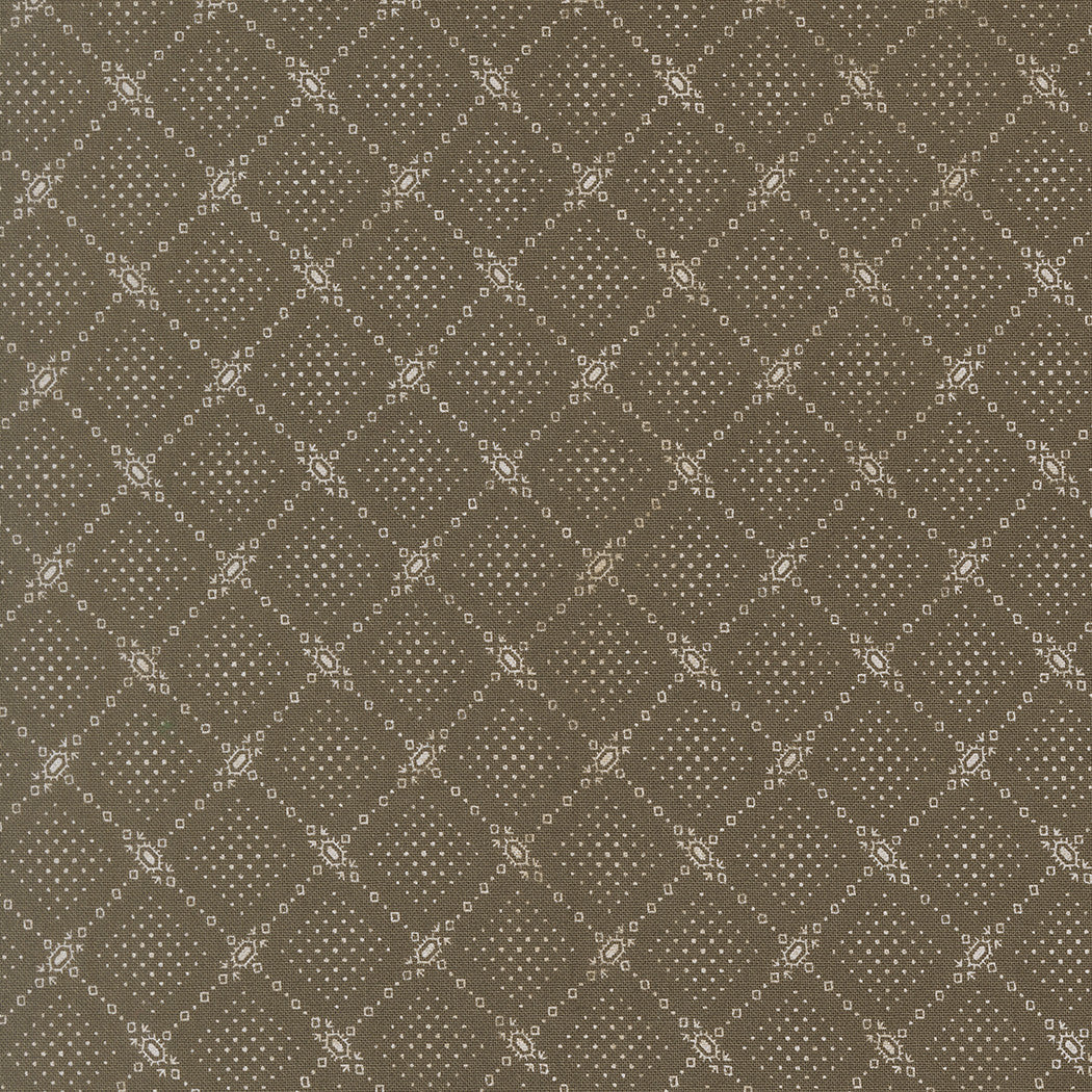 PRESALE Butternut and Sage Autumn Trellis Earth Yardage by Fig Tree & Co for Moda Fabrics | 35448 20