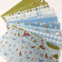 Animal Park Fun Custom Fat Quarter Bundle Cool by Stacy Iest Hsu for Moda Fabrics | Curated Bundle | 11 Fat Quarters