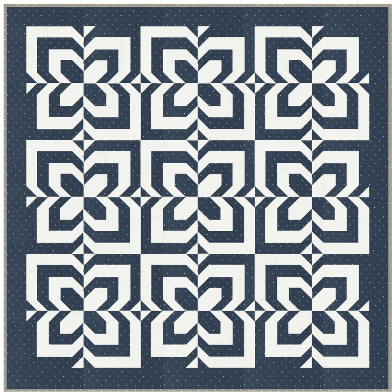 Kaleidoscope Quilt Pattern by Lella Boutique | Magic Dot  | LB 135
