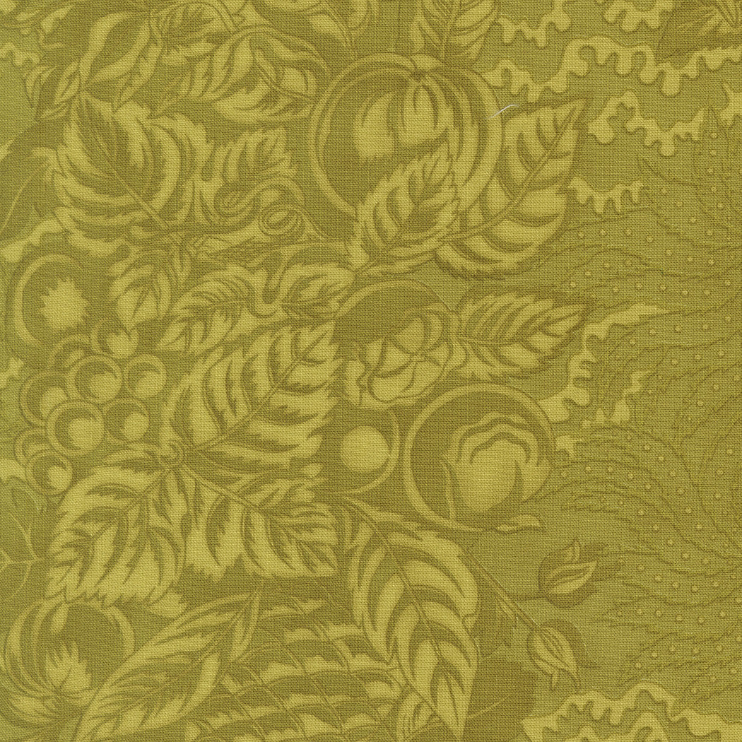 PRESALE Butternut and Sage Autumnal Bounty Sage Yardage by Fig Tree & Co for Moda Fabrics | 35441 13
