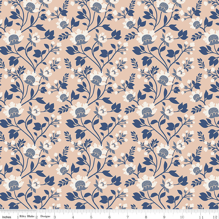 PRESALE Before the Bloom Florence Blush Yardage Danelys Sidron for Riley Blake Designs | C18061-BLUSH