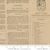 PRESALE True Love Alcott Text Oatmeal Yardage by Lella Boutique for Moda Fabrics | 5263 12