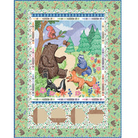 PRESALE Colorful Critters Panel Quilt Kit by Riley Blake Designs | KT-17910