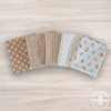 Dainty Meadow Custom Fat Quarter Almond Porcelain Colorway Bundle by Heather Briggs of My Sew Quilty Life | Curated Bundle 5 FQs