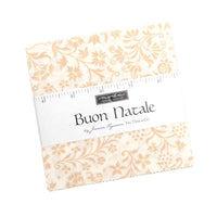 PRESALE Buon Natale Charm Pack 5" by Fig Tree & Co for Moda Fabrics | 42 Precut 5" Squares | 35400PP