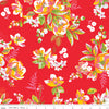 Wide Back Picnic Florals Floral Red by My Mind's Eye for Riley Blake | Wide Quilt Backing Fabric | WB14619-RED