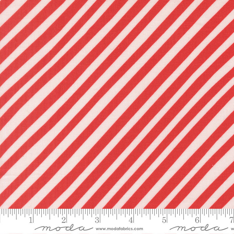 PRESALE Funny Valentine Stripes Love Yardage by Lizzy House for Moda Fabrics | 37146 16