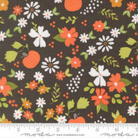 PRESALE Birch and Willow Pumpkin Patch Charcoal Yardage by Sherri & Chelsi for Moda Fabrics | 37720 18