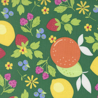 Fruit Salad Fruits Emerald Yardage by Corey Yoder for Moda Fabrics | 29240 21