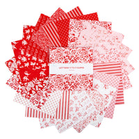 Letters to Cupid 10" Stacker by My Mind's Eye for Riley Blake Designs | 42 Pcs | 10-16980-42