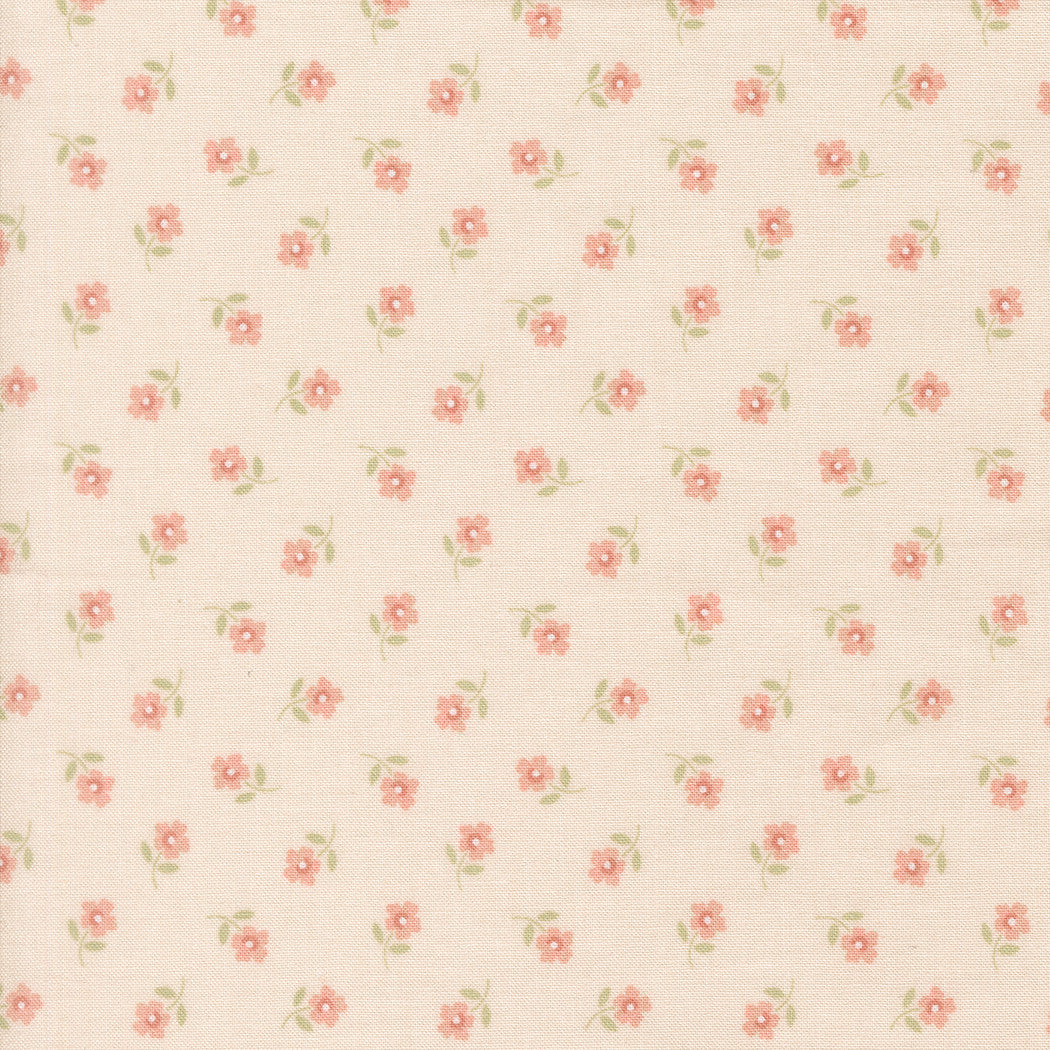 PRESALE Handmade Sweetness Posies Blush Yardage by Heather Briggs of My Sew Quilty Life for Moda Fabrics | 31794 15