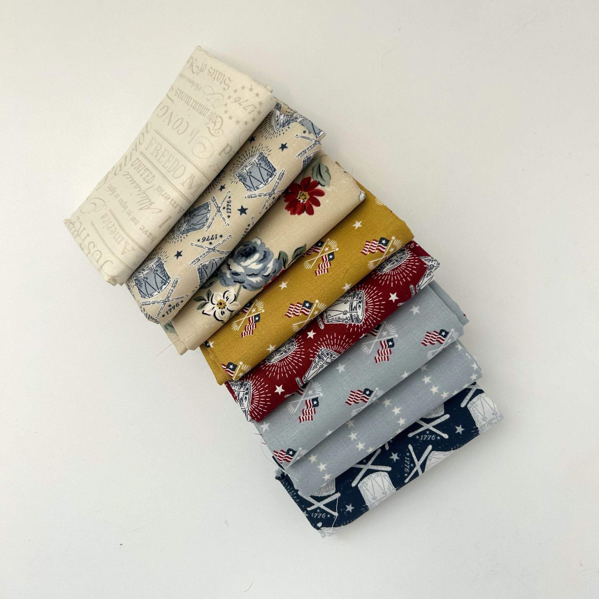 Independence Custom Fat Quarter Bundle by the RBD Designers for Riley Blake Designs | 8 FQs | Curated Bundle