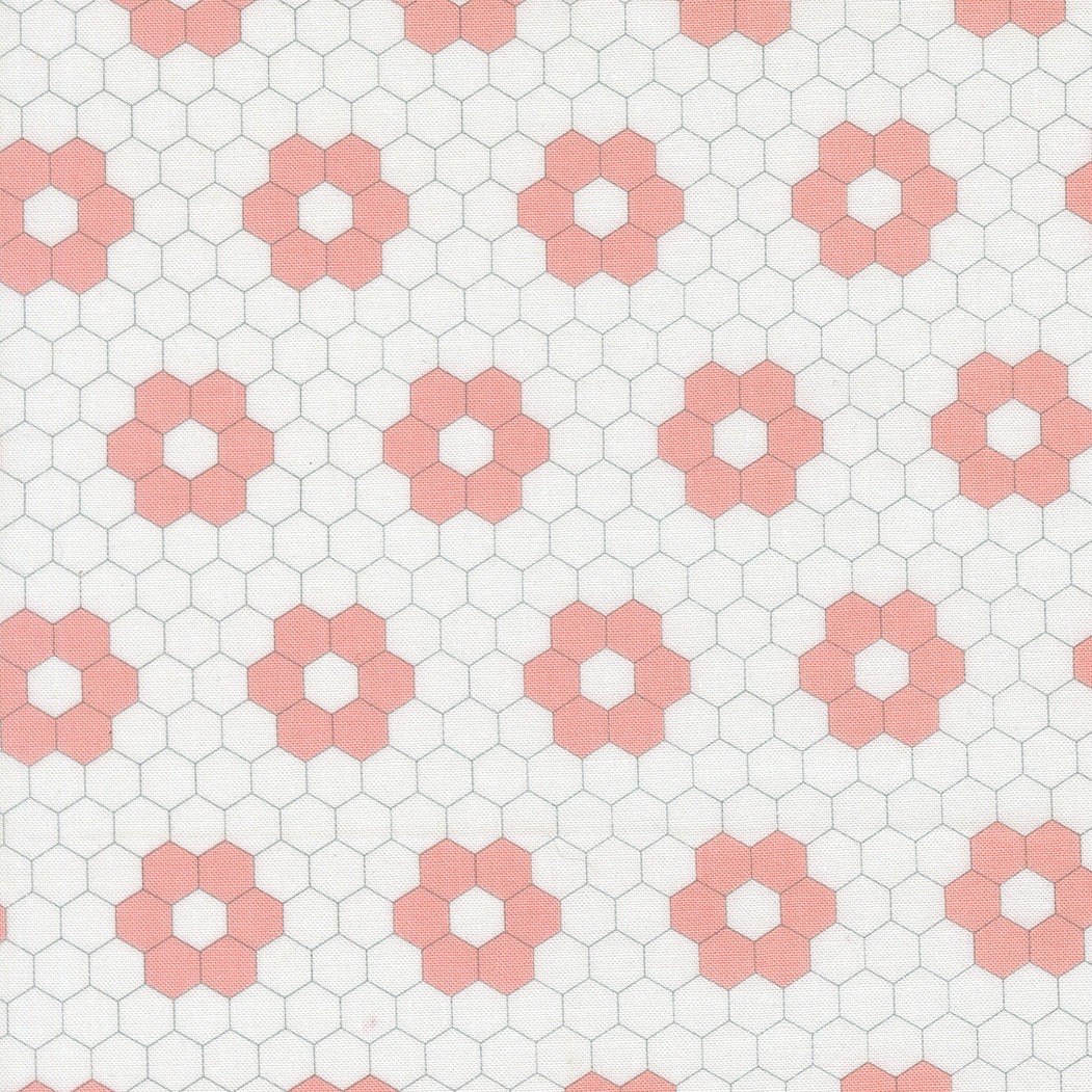A Cat Named Stitch Quilted Cream Blush Yardage by Camille Roskelley for Moda Fabrics | 55343 11