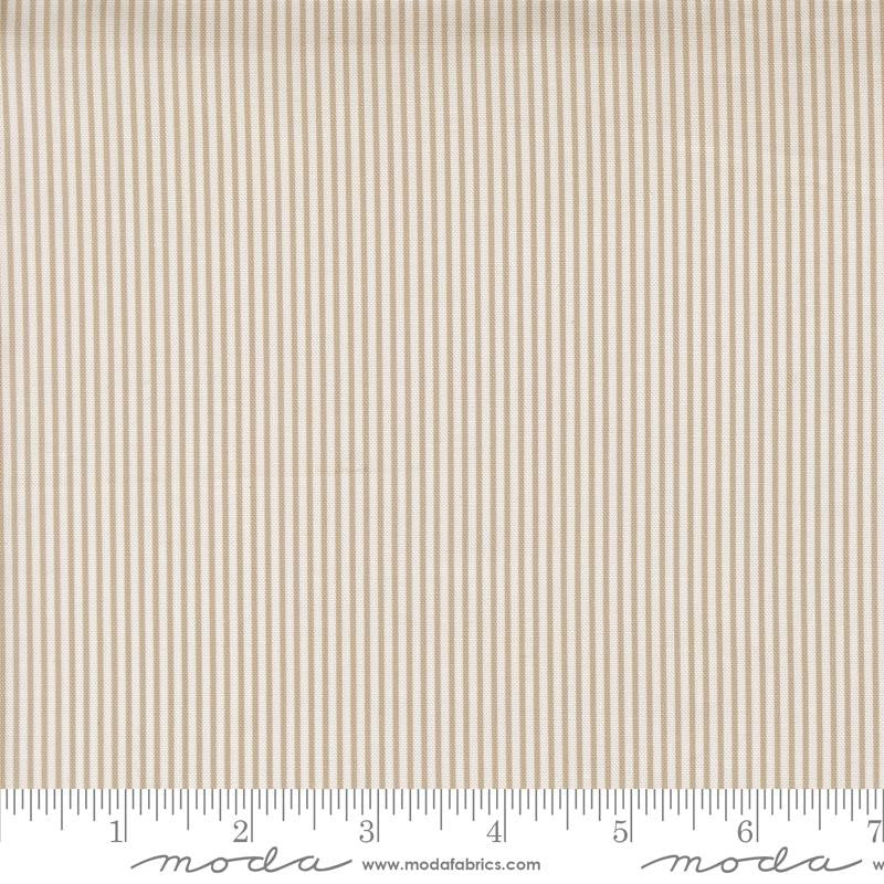 PRESALE Gathered Bon Bons Hazels Stone Yardage by Jen Kingwell for Moda Fabrics | 18298 11