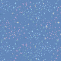 PRESALE Wishes Magic Periwinkle SparkleYardage by Jill Howarth for Riley Blake Designs | SC18076-PERIWINKLE