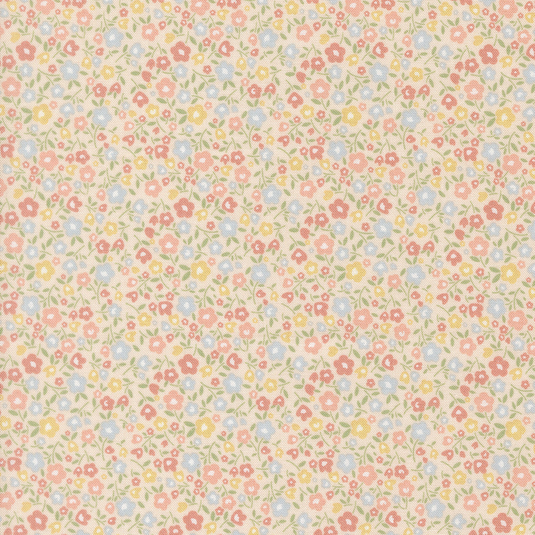 PRESALE Handmade Sweetness Bitty Blossoms Blush Yardage by Heather Briggs of My Sew Quilty Life for Moda Fabrics | 31791 15