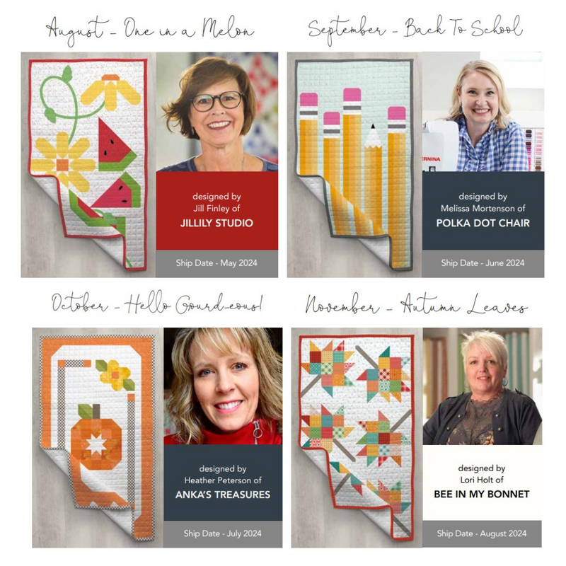 Door Banner Kit of the Month Subscription by Riley Blake Designs | New Kit Monthly from January 2024 - December 2024