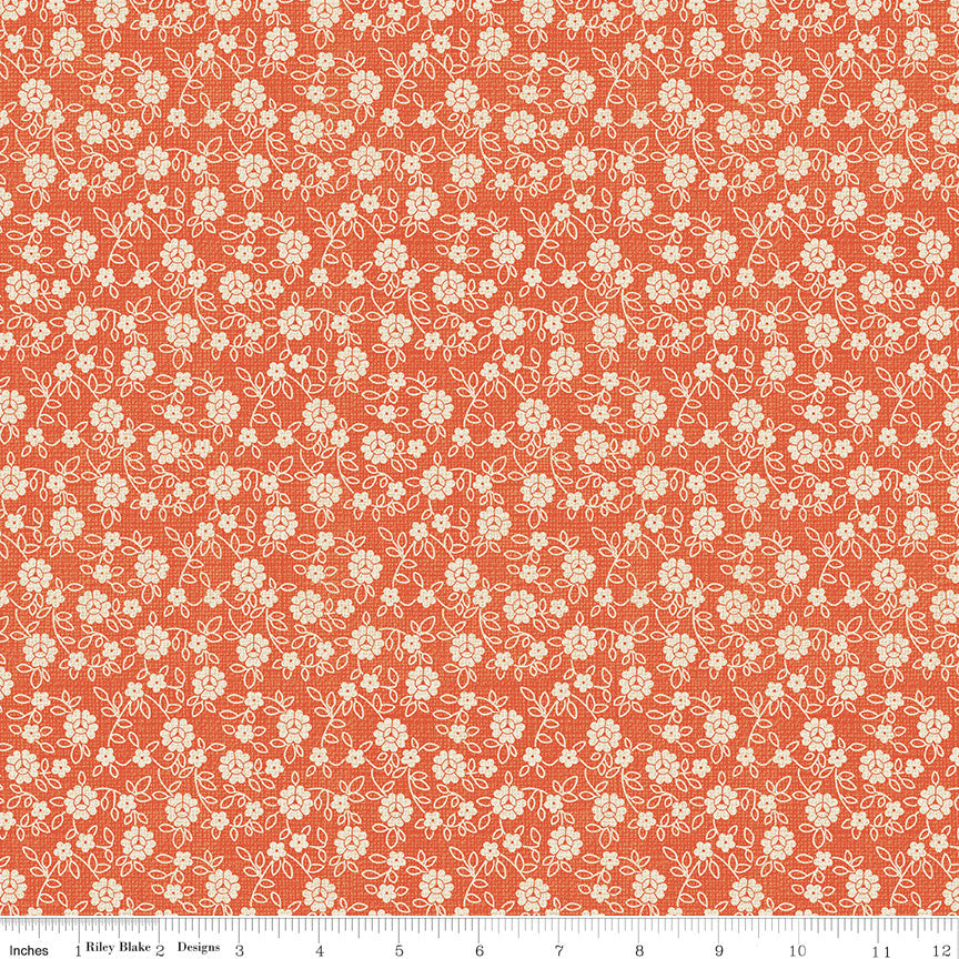 PRESALE BakBaked With Love Family Autumn Yardage by Lori Holt of Bee in My Bonnet | C17781-AUTUMN