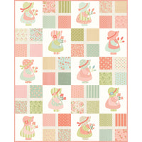 PRESALE Sunbonnet Panel Porcelain by Heather Briggs of My Sew Quilty Life | Panel Size 36" x 44" | 31770 11