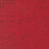 Holiday Cheer North Pole News Poinsettia Yardage by Stacy Iest Hsu for Moda Fabrics | 20970 17