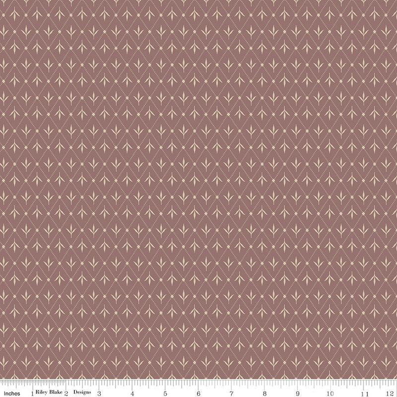 PRESALE Threads of Grace Ivy Marsala Yardage by Kassidy Grace for Riley Blake Designs | C16824-MARSALA