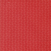 Portofino Sweet Pea Pomegranate Yardage by Fig Tree & Co for Moda Fabrics | 35397 16