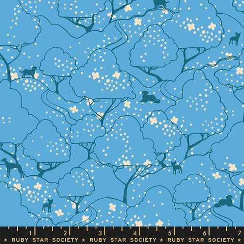 Dog Park Altitude Park Yardage by Sarah Watts of Ruby Star Society for Moda Fabrics | RS2098 14 Dog Fabric