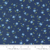 PRESALE Blueprint Grace Navy Yardage by Camille Roskelley for Moda Fabrics | 55331 16