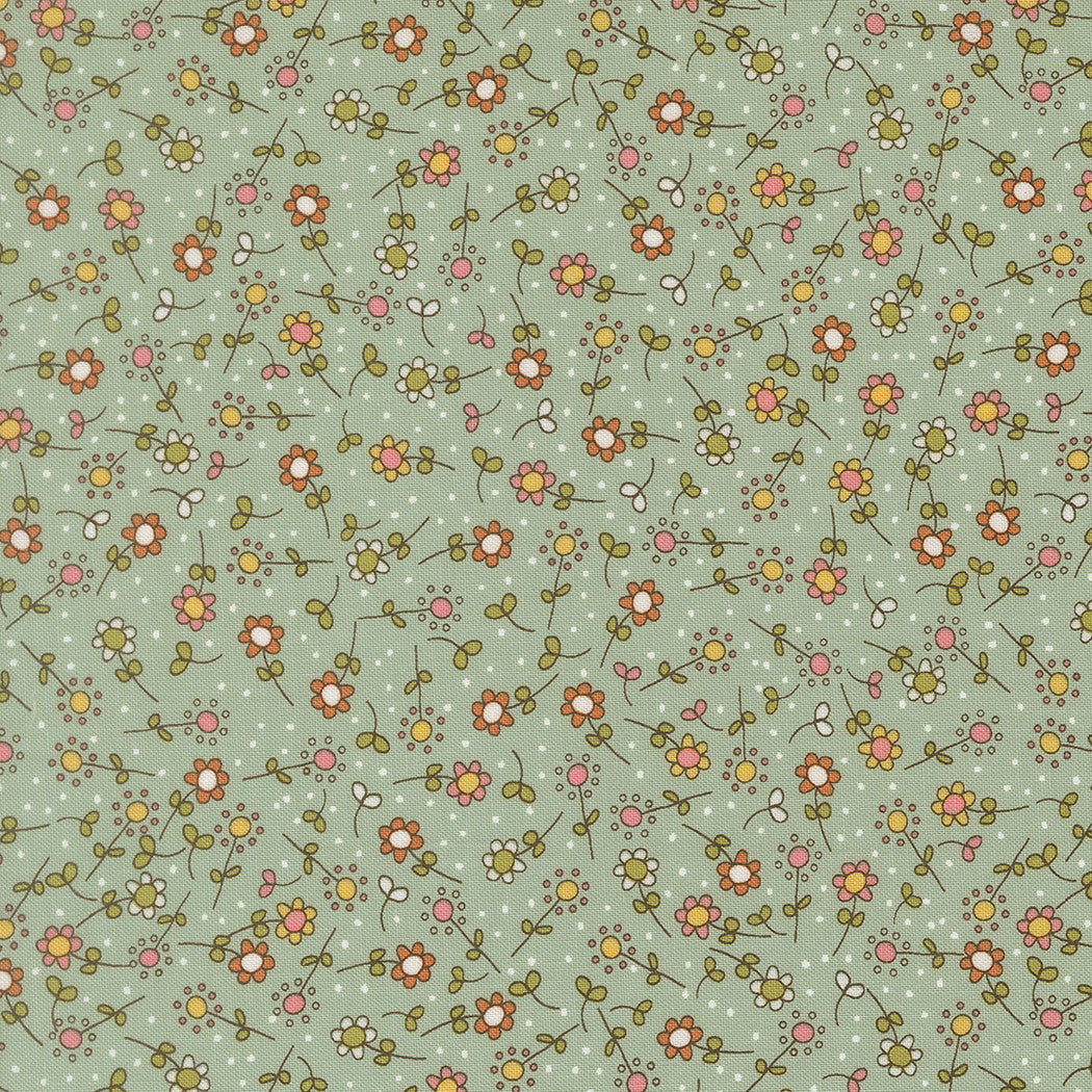 PRESALE Bug Collector Meadow Sky Yardage by Sweetwater for Moda Fabrics | 55733 12