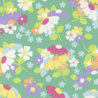 PRESALE Joysome Flower Fields Peacock Yardage by Corey Yoder for Moda Fabrics | 29250 24