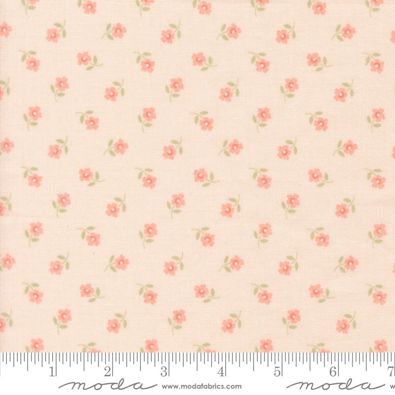 PRESALE Handmade Sweetness Posies Blush Yardage by Heather Briggs of My Sew Quilty Life for Moda Fabrics | 31794 15