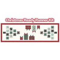 PRESALE Christmas Ready Custom Runner Kit with Evergreen Wishes by Traci Reed | Runner Size 21" x 65"