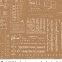 TYPE/ography Maple Yardage by Lori Holt of Bee in My Bonnet for Riley Blake Designs | C16850-MAPLE
