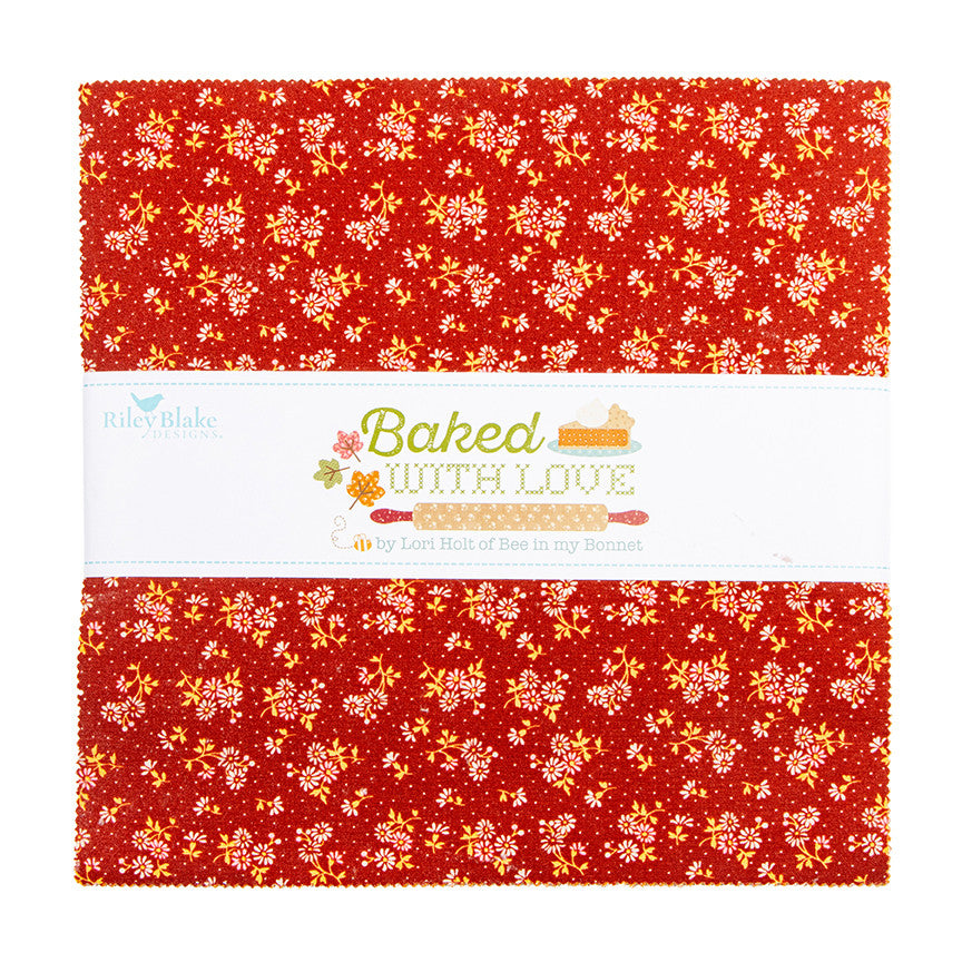 PRESALE Baked With Love 10" Stacker by Lori Holt of Bee in My Bonnet | 42 Pcs | 10-17780-42