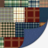 PRESALE Double Lush Velvet Plaid-Venture Club Yardage from Riley Blake Designs | Double Sided 58/60" | LV17367