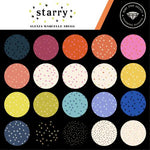 Starry Black Gold Yardage by Alexia Marcelle Abegg for Ruby Star Society and Moda Fabrics | RS4109 50M