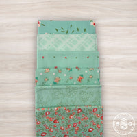 Abloom Custom Fat Quarter Bundle Robins Egg by Corey Yoder for Moda Fabrics | 6 Fat Quarters