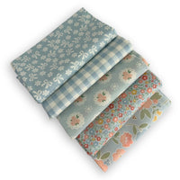 Fat Quarter Bundle | Handmade Sweetness by Heather Briggs of My Sew Quilty Life | 5 Fat Quarters | Curated Bundle