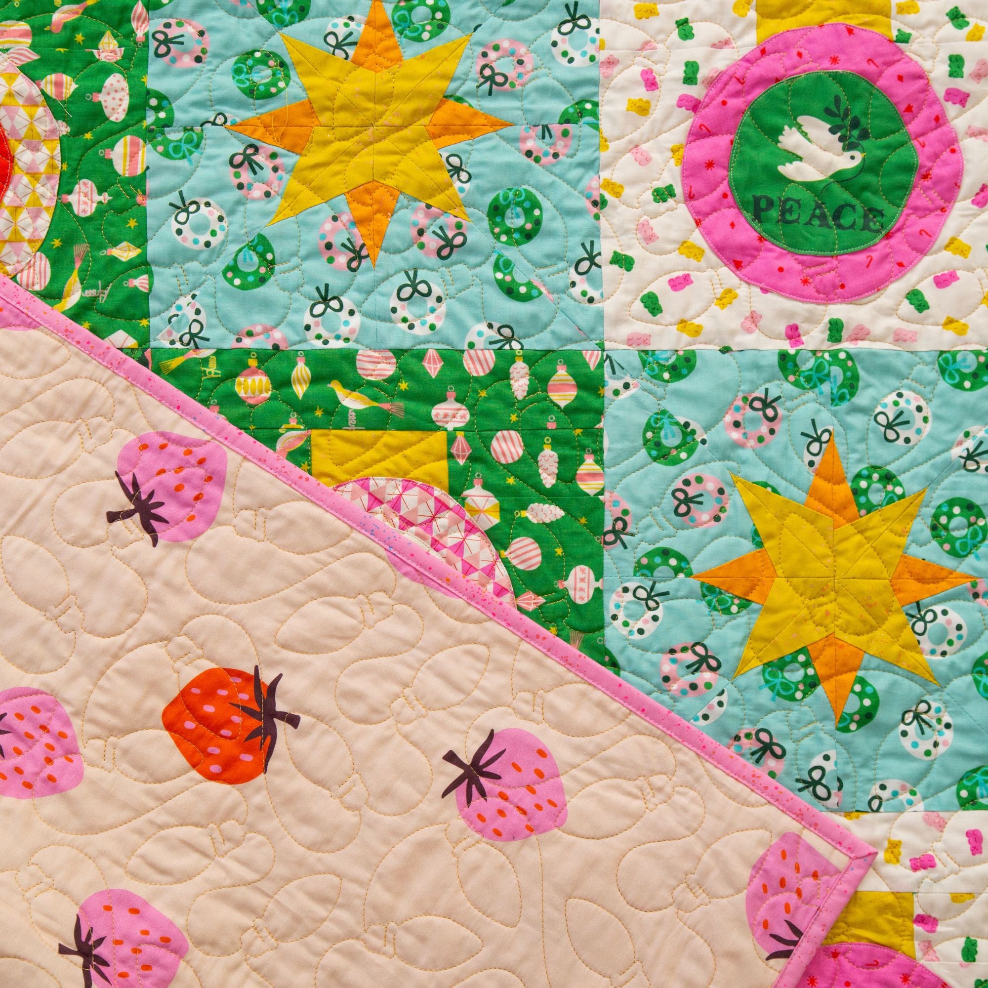PRESALE Merry Happy Quilt Kit Boxed by Kimberly Kight for Ruby Star Society | RS3097KIT