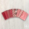 Kitty Christmas Custom Fat Quarter Red Pink Colorway Bundle by Urban Chiks for Moda Fabrics | Curated Bundle 9 Fat Quarters