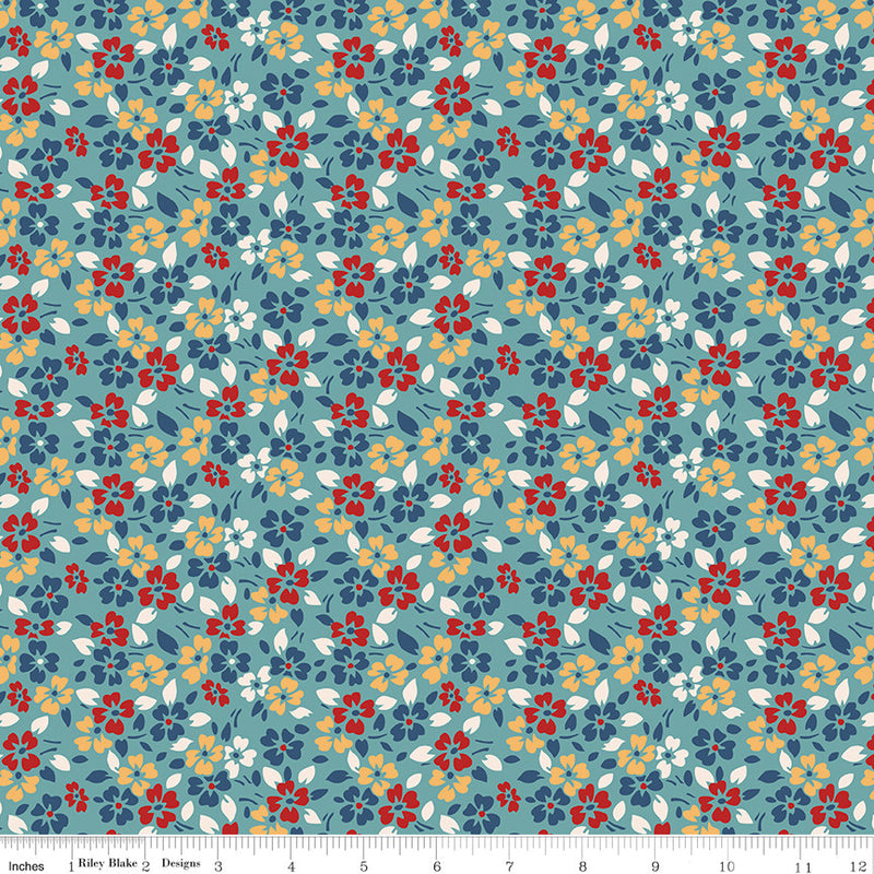 PRESALE Americana Glory Raindrop Yardage by Lori Holt of Bee in My Bonnet for Riley Blake Designs | C16090-RAINDROP