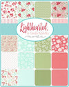 Lighthearted Cream Red Heart Dot Yardage by Camille Roskelley for Moda Fabrics |55298 11