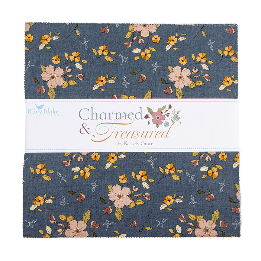 PRESALE Charmed & Treasured 10" Stacker by Kassidy Grace for Riley Blake Designs | 42 Pcs | 10-18160-42