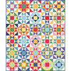 Star Tiles Custom Quilt Kit With American Jane Pindots by American Jane for Riley Blake Designs | Size 45" x 54"