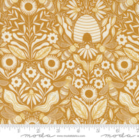 PRESALE Bee Garden Beehive Melody Beeswax by Gingiber for Moda Fabrics | 48414 14