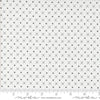Color Crush X and O Off White Silver Yardage by V and Co. for Moda Fabrics | 10887 11