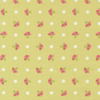 PRESALE In The Garden Dotted Sprig Light Lime Yardage by Corey Yoder for Moda Fabrics| 29232 21