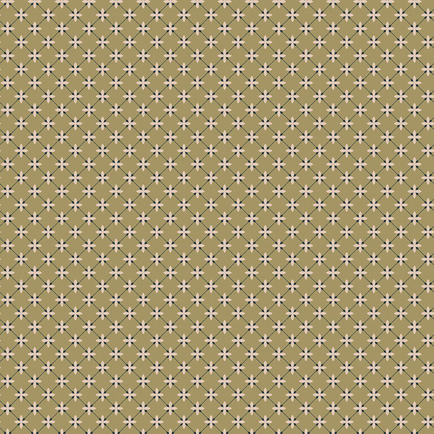 PRESALE Charmed & Treasured Stella Lemongrass Yardage by Kassidy Grace for Riley Blake Designs | C18164-LEMONGRASS