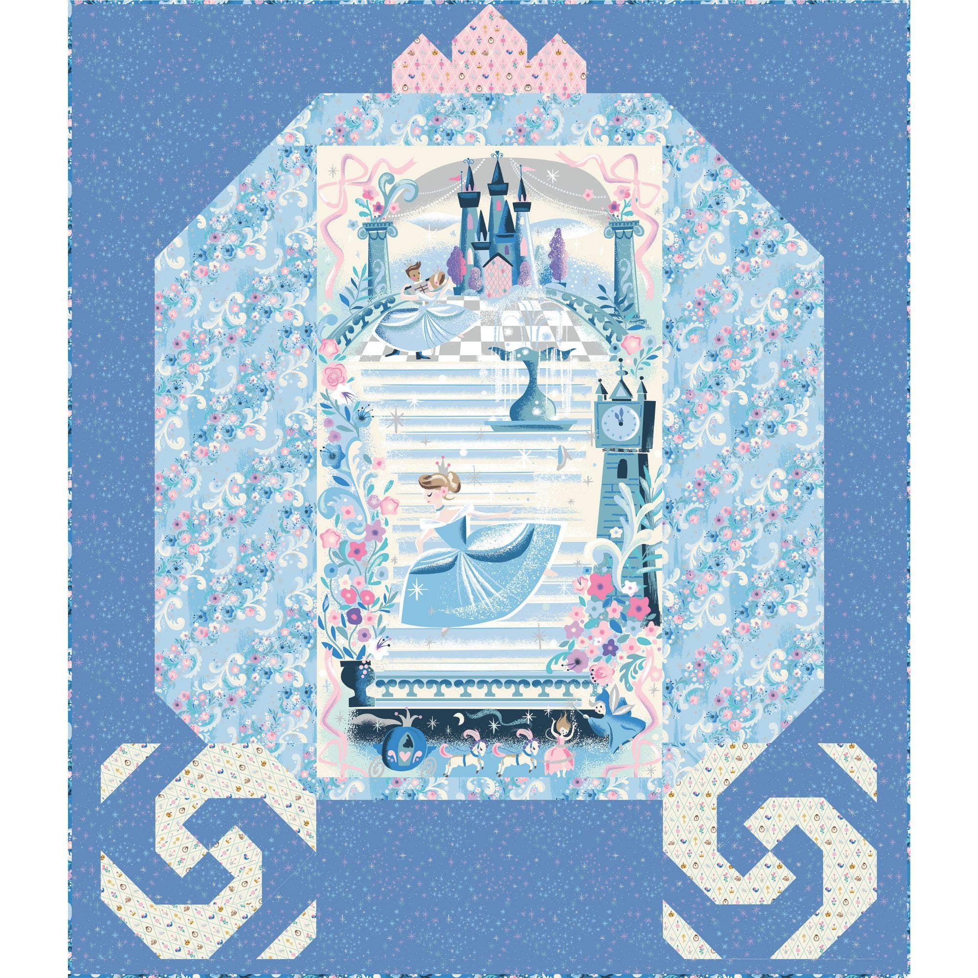PRESALE Wishes Panel Sparkle by Jill Howarth for Riley Blake Designs | Panel Size 23 1/2" x 43 1/2" | SP18077-PANEL