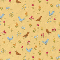 Animal Park Fun Bird Park Banana Yardage by Stacy Iest Hsu for Moda Fabrics | 20963 19